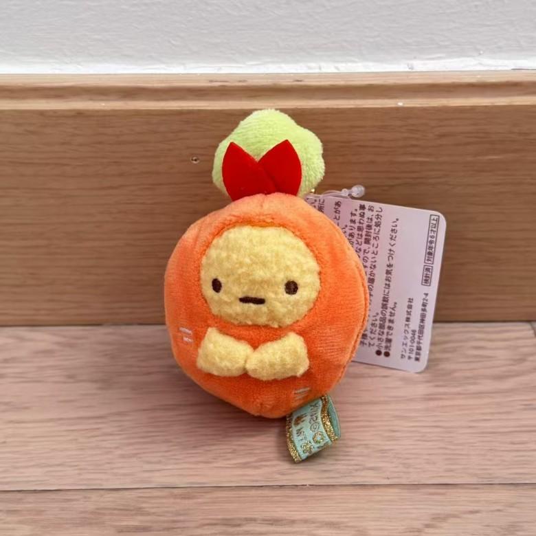 

Carrot Sumikkogurashi Character Onion Potato Eggplant Shaped Plush Toy Pendant Shrimp Carrot