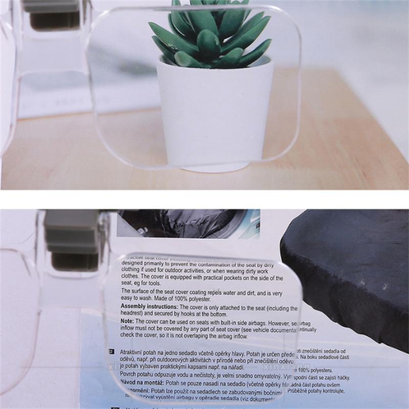 2x Vergrößerungsglas Lupenbrille mit Clip zum Aufstecken Aufklappbare Brille Vergrößerung Lupe, Aufsteck-Brillenlupe