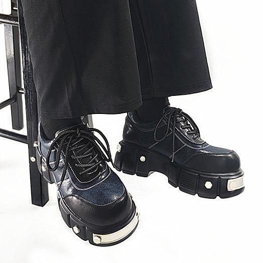 Fashion Best - Selling Gothic Platform Shoes | Premium Textured Leather Footwear