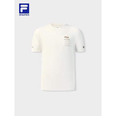 T-shirt a maniche corte in maglia da uomo