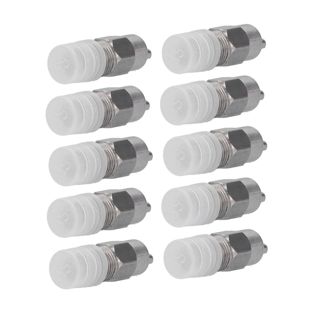 Hühner Tränkenippel Edelstahl Schraubstil Wasser Trinkspender für Kleintiere Bauernhof