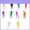 Ganzkörper-Hautanzug Catsuit für Halloween mit bequemem Unisex-Design und stilvollen Farben