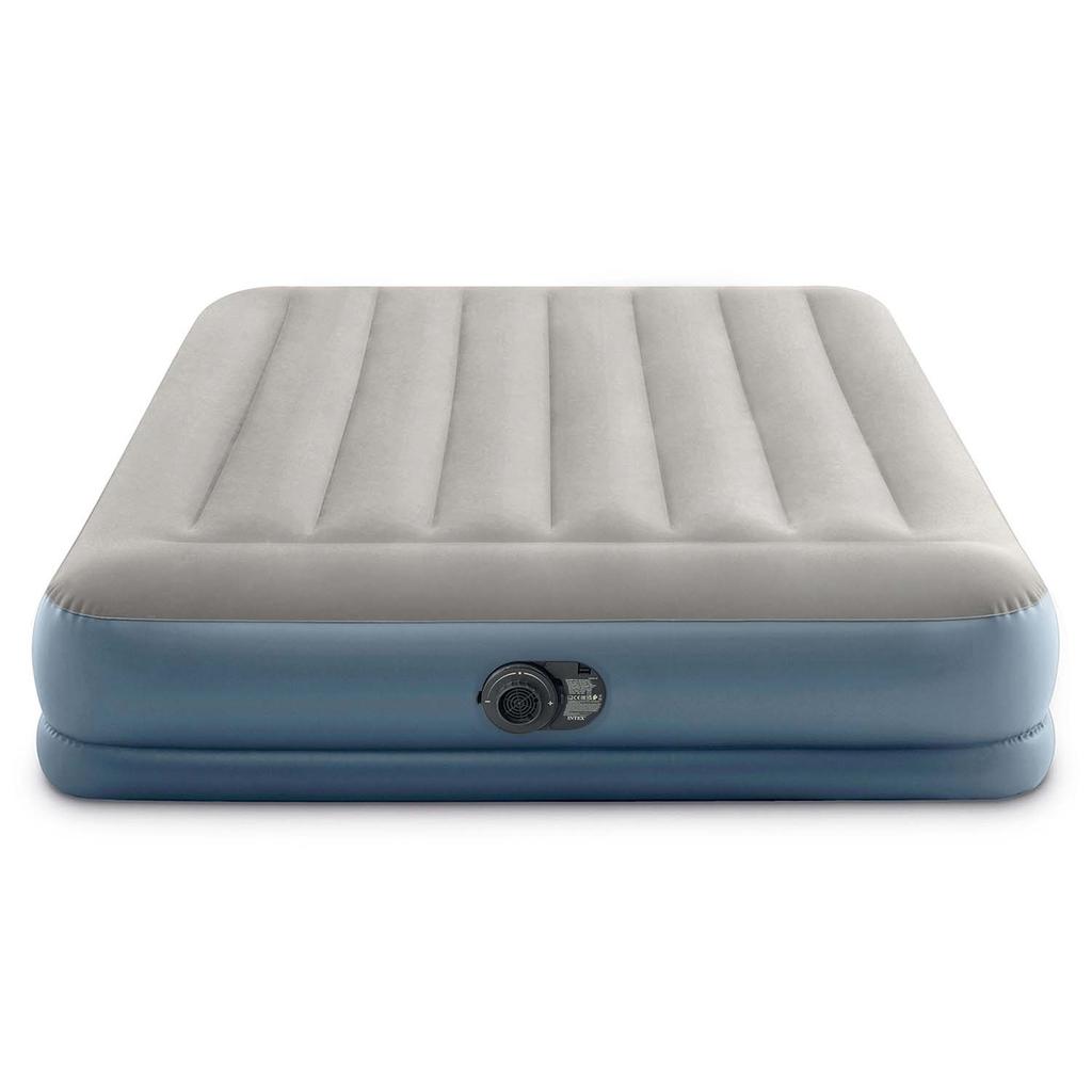 Inflatable Mattress 203X152X30 Cm With Built-In Electric Pump Intex 64118