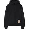 Etikett prüfen Baumwolle Hoodie Sweatshirt Herren Schwarz 81053641