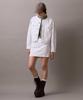 Denim Mini Skirt 47B092G 26 OPTICWHITEUN6 [Calvin Klein] [Official Brand]