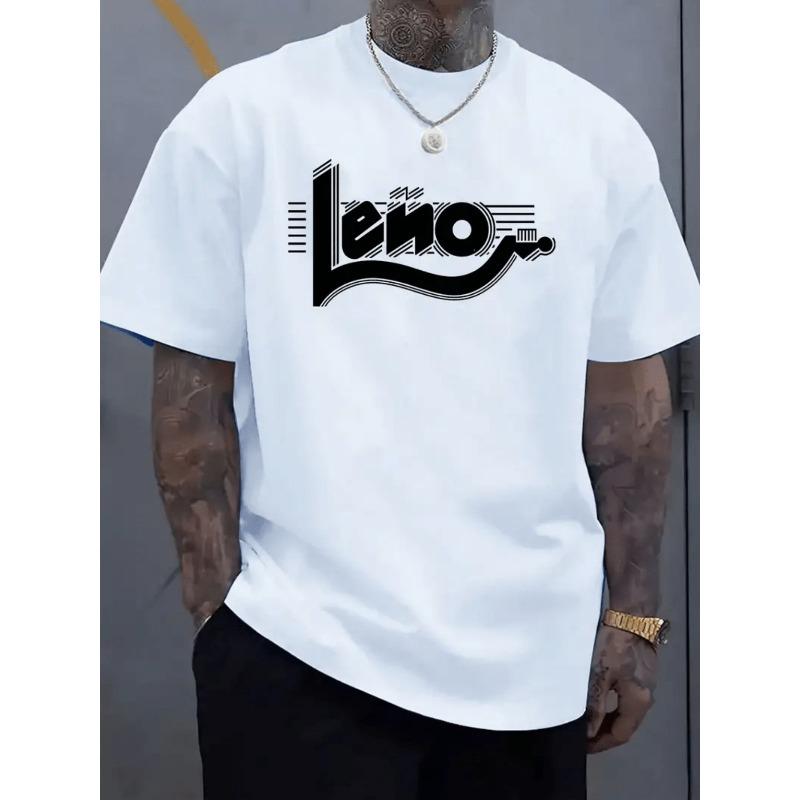 

European sizes Trendy Printed Men s T-Shirt Summer Casual Versatile Top 4XL