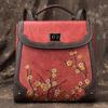 Handmade Embossing Genuine Leather Backpack 2021 New Women Bag Nature Soft Cowhide Travel Bags