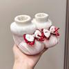 Winter Baby Girl Soft Sole Velvet Shoes: 0-1 Year, 6-12 Months Princess Walker Shoes