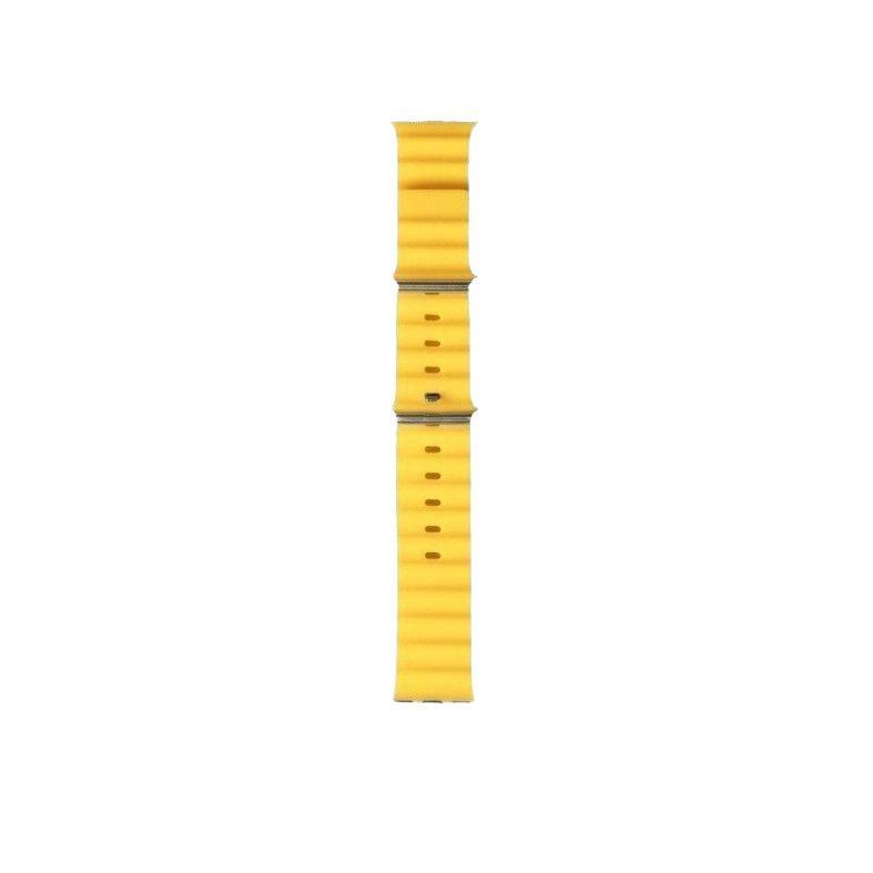Silicone Ocean Band for Apple Watch Series 8/9/10 Ultra