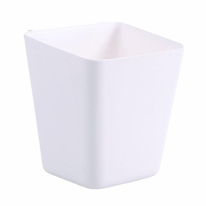 Small Trolley Hanging Basket Storage Basket, Kitchen and Bathroom Hanging Desktop Sundries Stationery Storage Box, Bedside Shelf