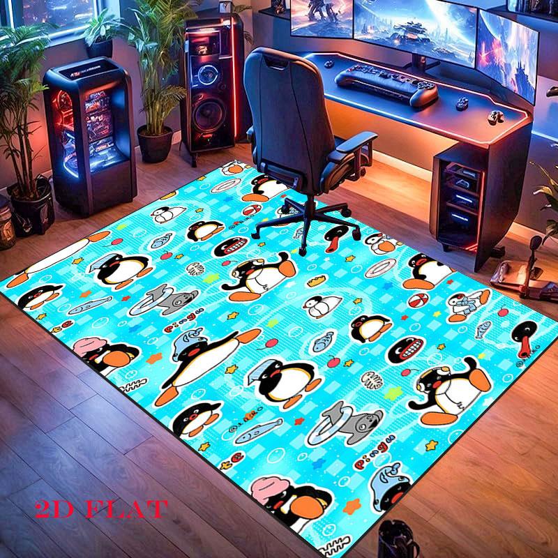 Pettson Och Findus Carpet Rug for Living Room Bedroom Home Sofa Decoration,Kids Play Nonslip Floor Mat