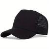 Unisex Solid Color Breathable Baseball Caps Spring Summer Outdoor Adjustable Casual Sun Hat