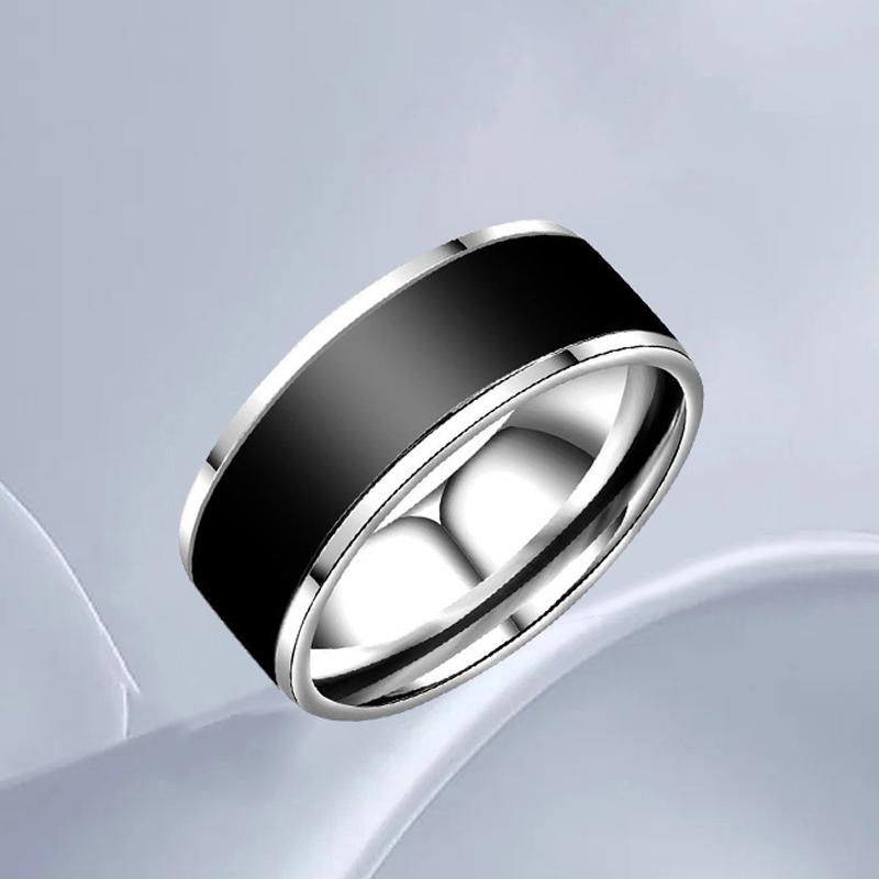 

Высокотехнологичное интеллектуальное кольцо NFC, многофункциональное интеллектуальное кольцо Magic Ring, водонепроницаемое, с управлением жестами 59.5mm серебряный