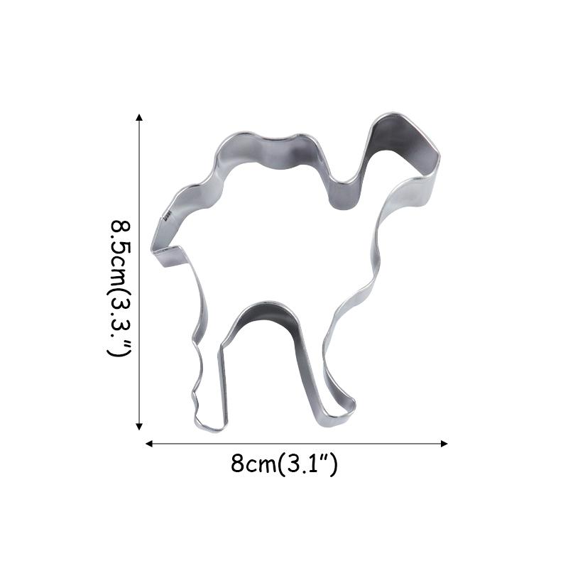 EID MUBARAK Cookie Cutter Set Moon Star Biscuit Mold Happy Eid Party Cake Baking Tools Ramadan Decoration Kareem Party Supplies