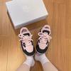 Sanfu platform panda little white shoes women's autumn 2025 new versatile fashion dopamine casual sports shoes