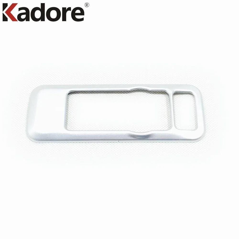 For Ford Kuga Escape -  2024 Carbon Fiber Car Head Light Lamp Switch Button Panel Cover Trim Interior Accessories