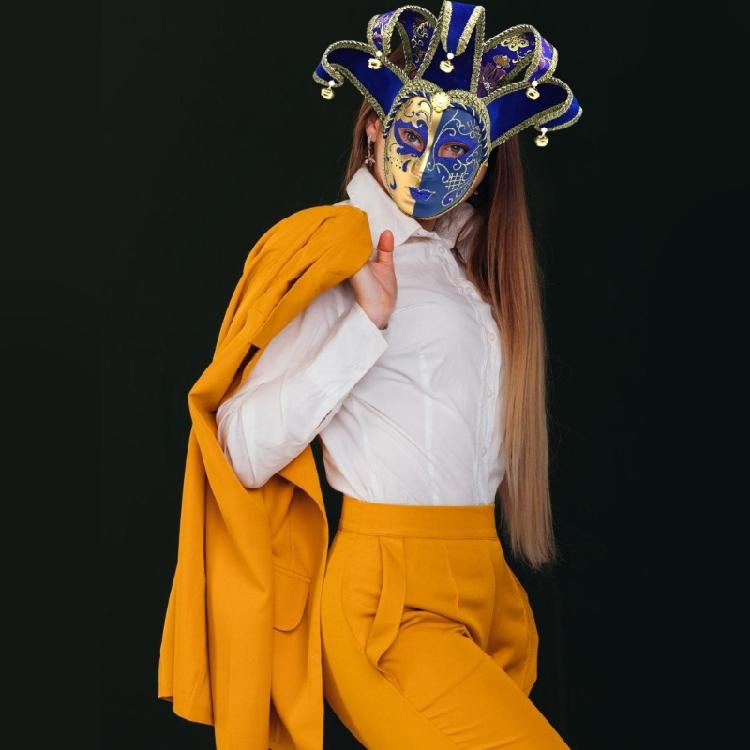 Halloween Kostüm Maske Karnevalsmaske Maskerade Maske Party Maske Venezianische Maske Narrenmaske Mardi Gras Maske