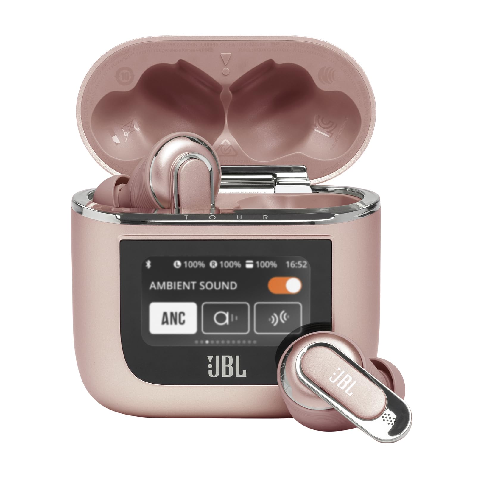

Беспроводные наушники JBL Tour Pro 2, шумоподавление