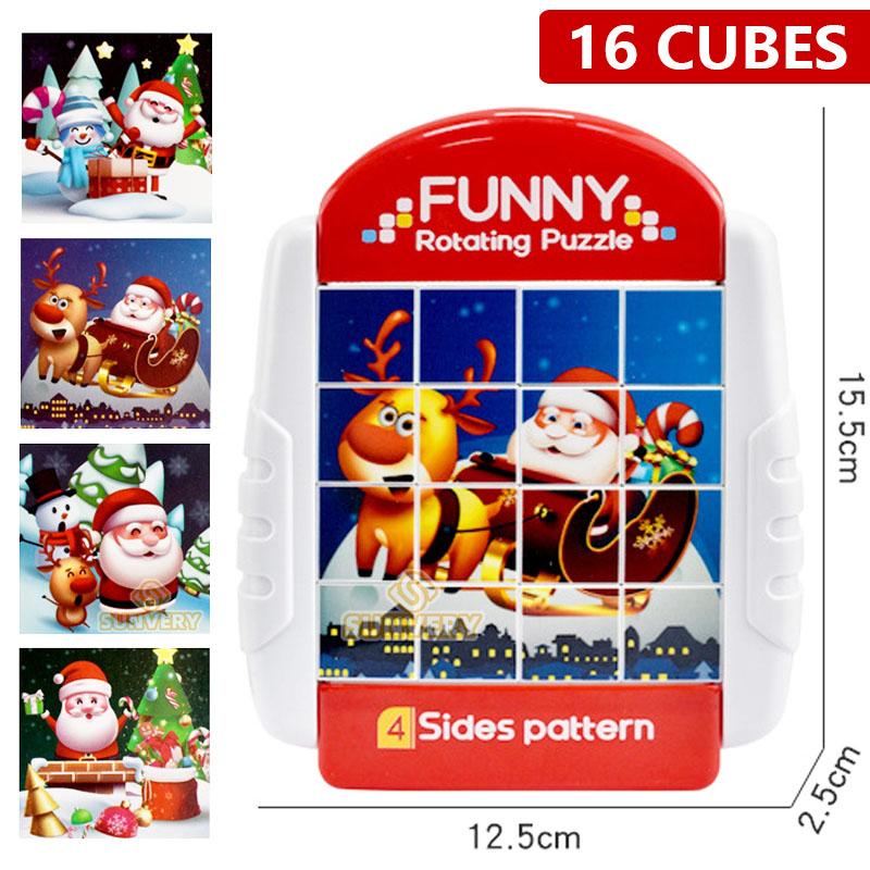 Puzzle Rotante 4IN1 progettato per Bambini Giocattoli Fidget 3 4 5 6 7 8 Anni 4 Puzzle in 1 Sviluppo Motricità Fine Regalo progettato per Bambini e Bambine