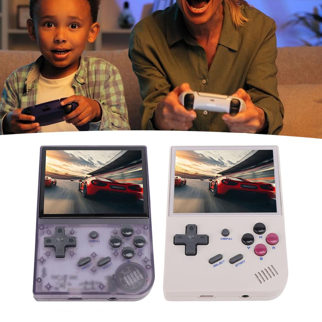 64GB retro handheld herní konzole s 3,5palcovým IPS obrazovkou 640 x 480 Podpora Gamepadu s vysokým rozlišením Mu