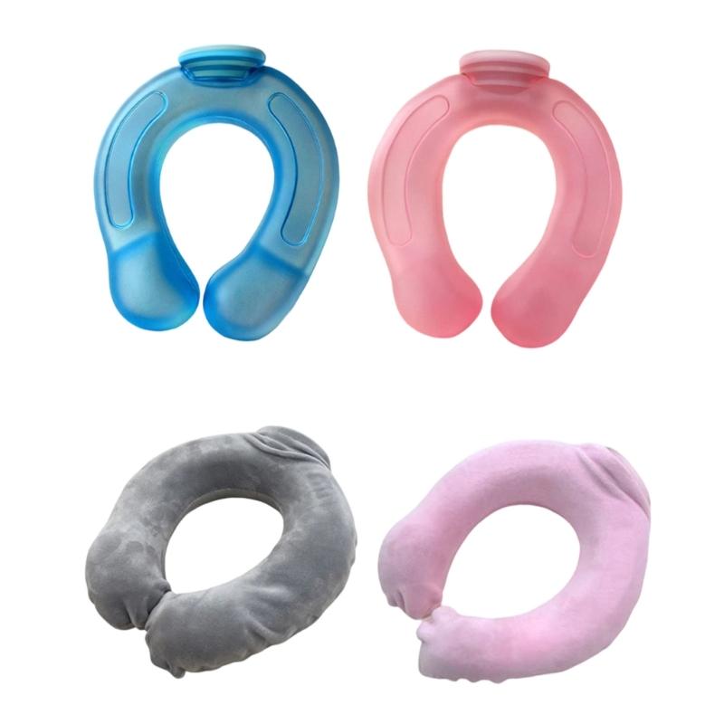 Two Purpose Hot Cold Pack Featuring U Shape Opening And Body Contouring Design For Shoulder Comfort