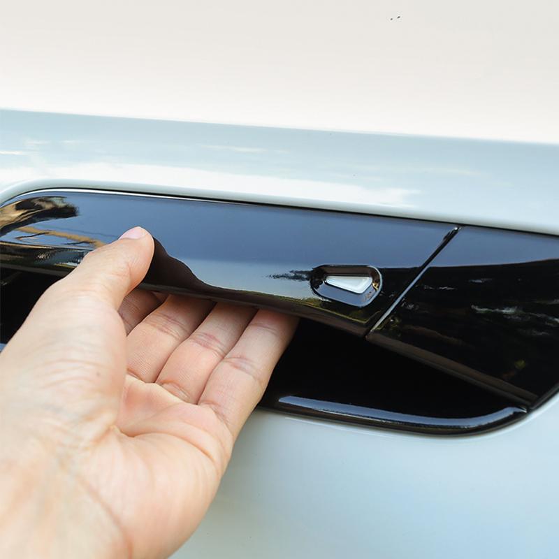 Car Outside Door Handle Cover Trim Handle Bowl Protector Sticker for VW ID4 ID 4 ID6 ID 6 Accessories   2022