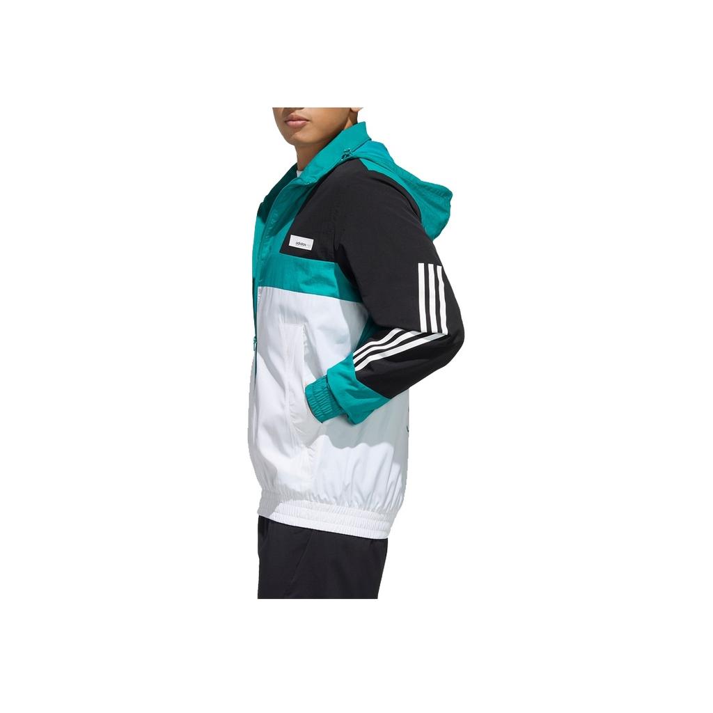 Adidas Neo Short Sleeve Watermelon Windbreaker Men Jackets White Green GE5499