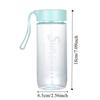 Portable 600ml Large Capacity Water Bottles Clear Leak Proof Travel Kettle Plastic Lightweight Sports Water Cup Outdoor Sports
