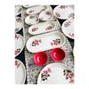 Snow Flower 22 Piece Breakfast Set For 12 Persons
