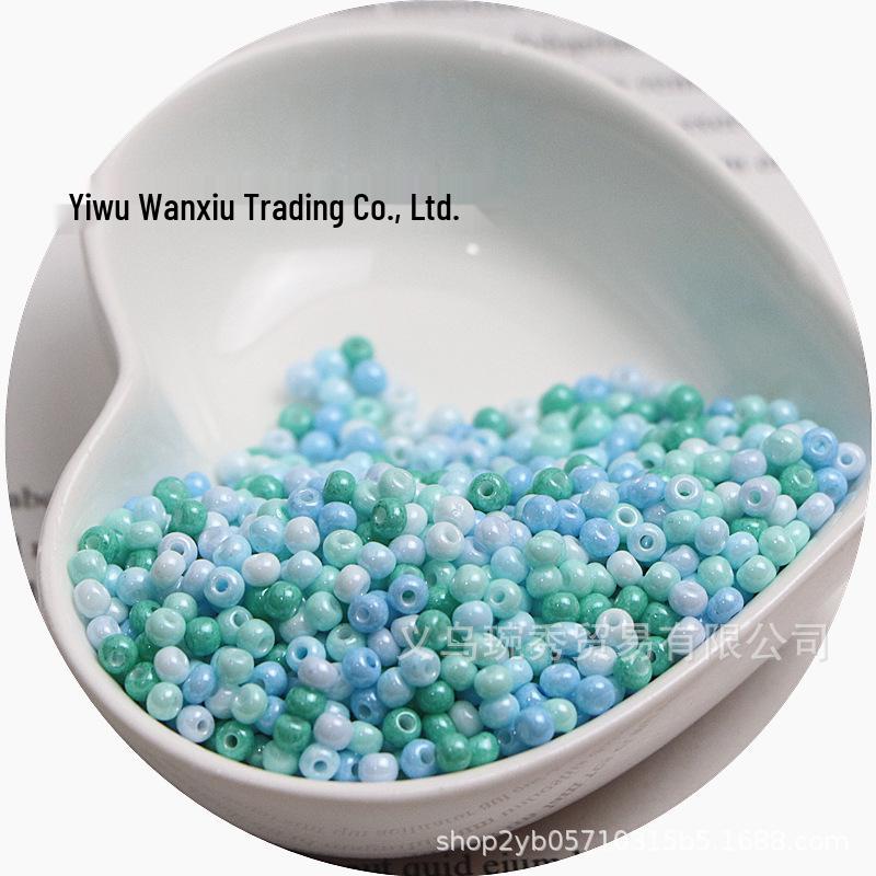 3mm Solid Color Glass Seed Beads for Handmade Jewelry & DIY Crafts