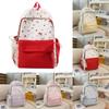 School Backpack For Girls With Oxford Fabric And Butterfly Bow For Teen Study Use