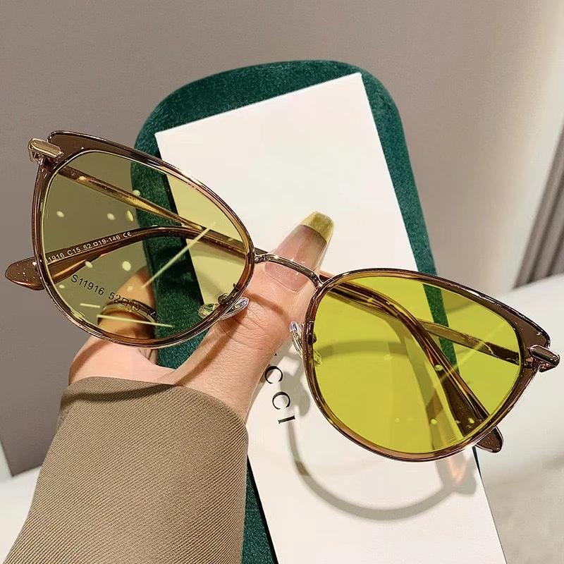 

Модные Очки Кошачий Глаз Для Близорукости На Улицу Ночное Видение Миопия Очки Готовые Очки По Рецепту Унисекс Диоптрии От 0 До -4.0 -4.0