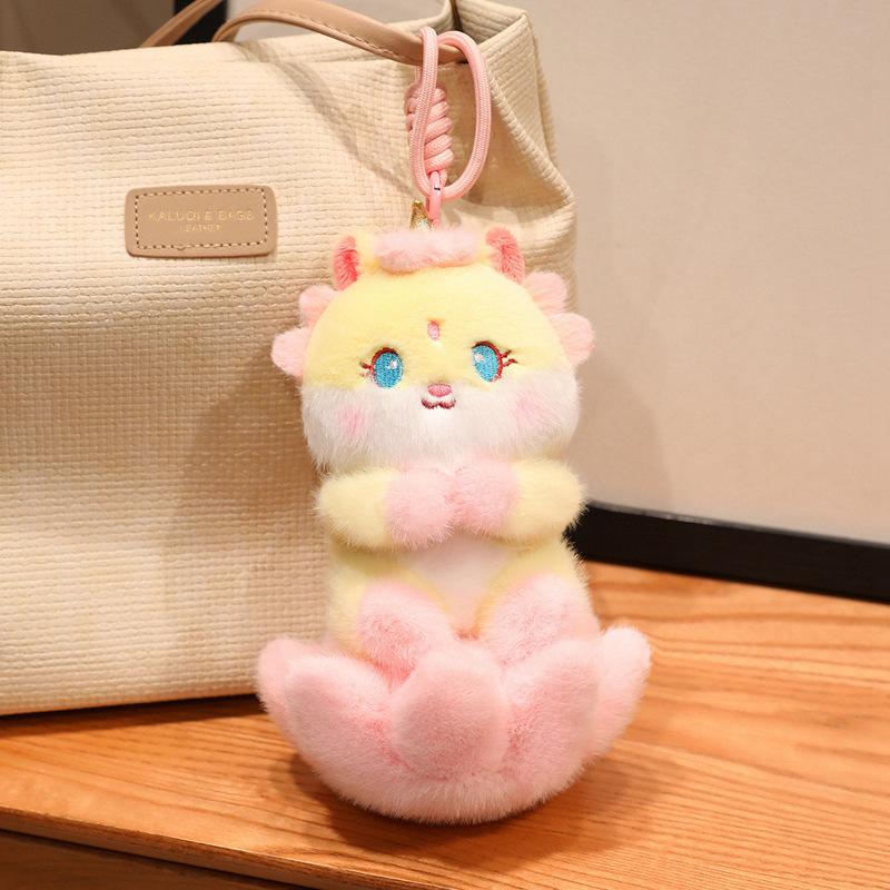 

20/32CM Kawaii Cartoon Simulation Anime Rabbit Mink Stuffed Animal Plush Toy Children s Rabbit Handmade Doll Festival Gift 20cm
