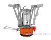 Portable Gas Stove for Camping Ultralight Aluminum Alloy Windproof Outdoor Gas Burner for Picnic Hiking Compact Survival Stove