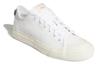 Men's Sneakers Adidas Originals NIZZA Synthetic Leather Breathable Low top Skateboard Shoes Unisex Ecru