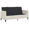 Cream Storage Sofa 172 X 78 X 87 Cm Polyester