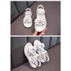 New Summer Korean Style Girls Princess Sandals, Open-toe Soft Sole Kids Sandals for Girls