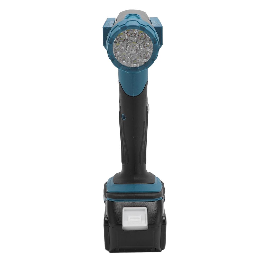 Lithium Flashlight Multi Angle Handheld Cordless LED Torchlight for Construction Site Outdoor Use