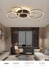 Modern Minimalist Gold Ring Ceiling Lamp for Living Room and Bedroom