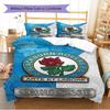 Name Custom Blackburn Rovers Pattern Bedding Set Quilt Cover Pillowcase Home Decor Gift (1 * duvet cover + 2 * pillowcase, without core)