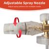 Foam Cannon for Pressure Washer, Car Foam Blaster Adjustable Snow Foam Lance with 14"" Quick