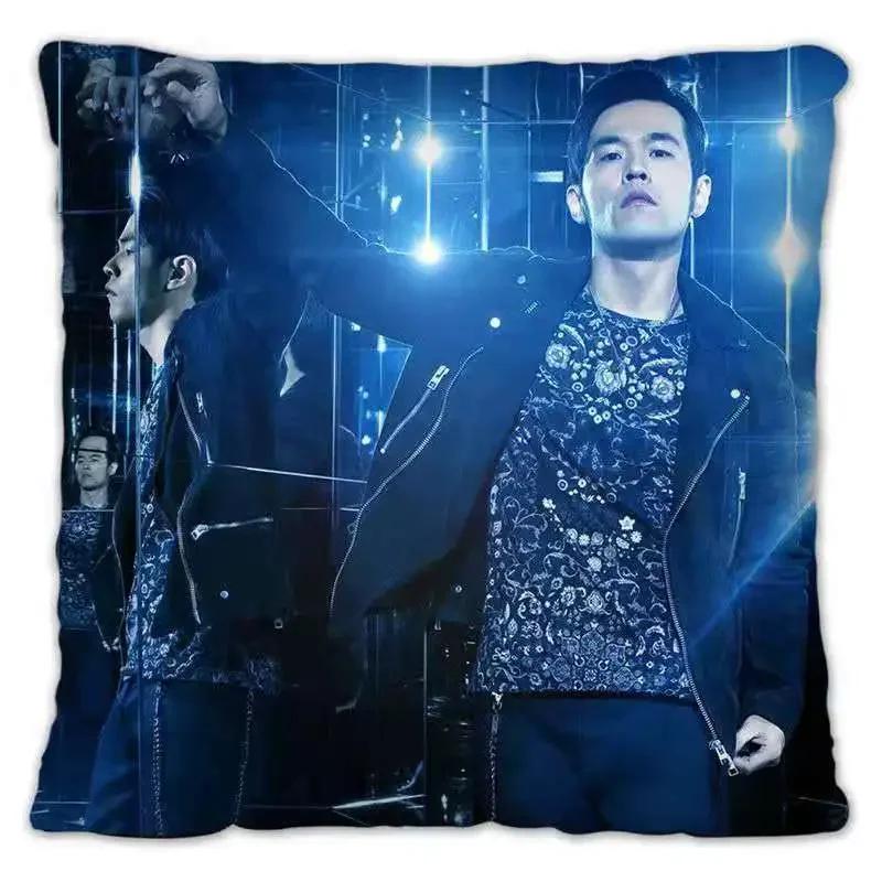 Pillowcase Same Paragraph Star Photo Poster Cushion Cover Star Surrounding Souvenir Home Decor Throw Pillow Cover
