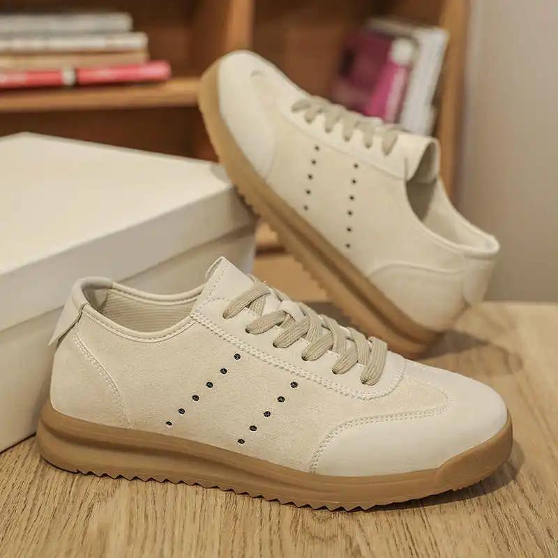 Round Nose Low Sneakers Men's Vip Casual Men's Shose Shoes 12 Size Sports 2025summer Retro Novelty Super Comfortable