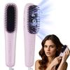 Portable Home Use Negative Ion Straightening Brush Comb - Multiple Temperature Settings for Smooth & Damage-Free Hair
