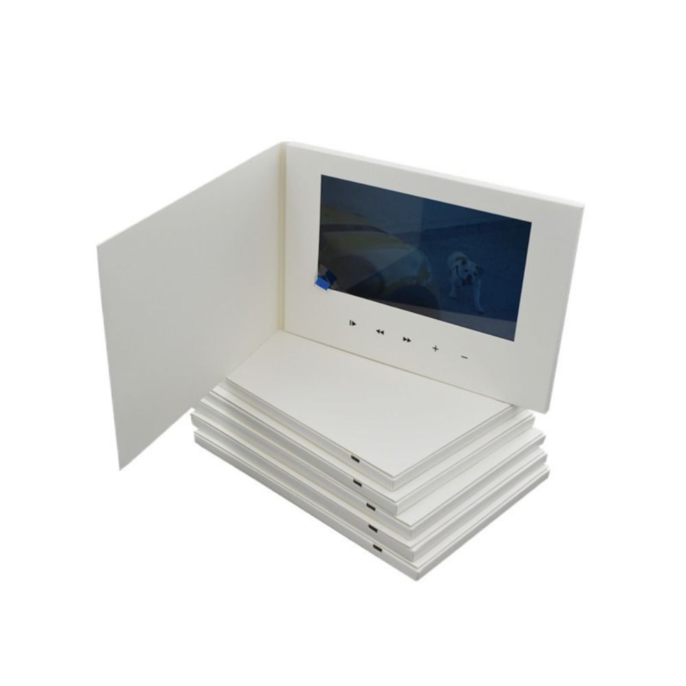 New 4GB Video Book Card Lcd Multi-function Digital Frame Multi Purpose 7 Inchs Greeting Card