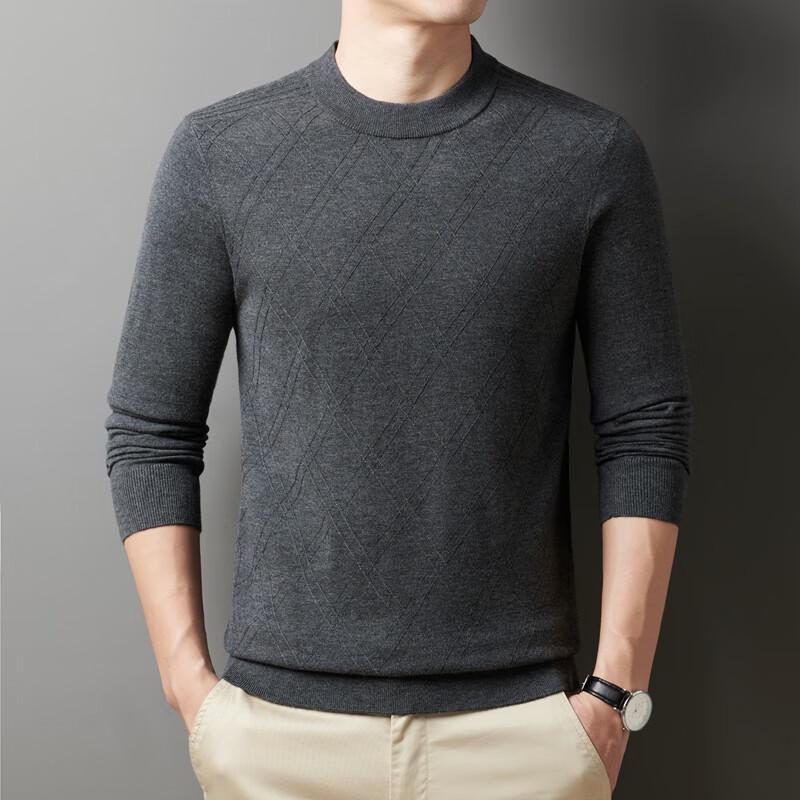 

Yiliteng Men s Round Neck Knit Sweater 180