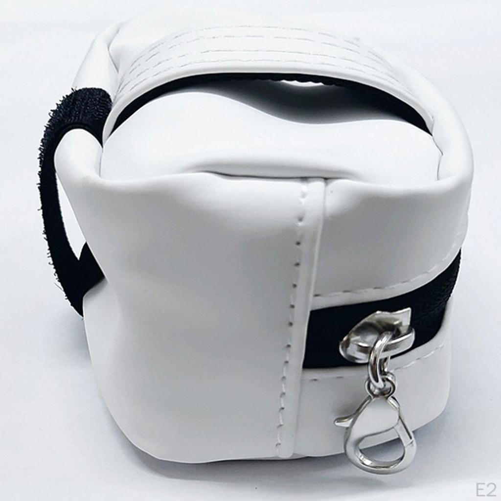 Golf Ball Carry Bag Portable for 2 3 Tees Mini Lightweight Pouch Holder