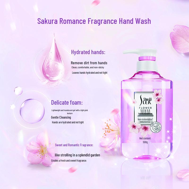 Shu Lei Cherry Blossom Romantic Fragrance Hand Soap