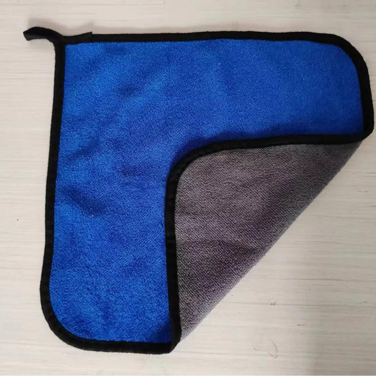 

Double-Sided Coral Fleece Car Wash Towel - Thick, Multifunctional Cleaning Cloth 25x25