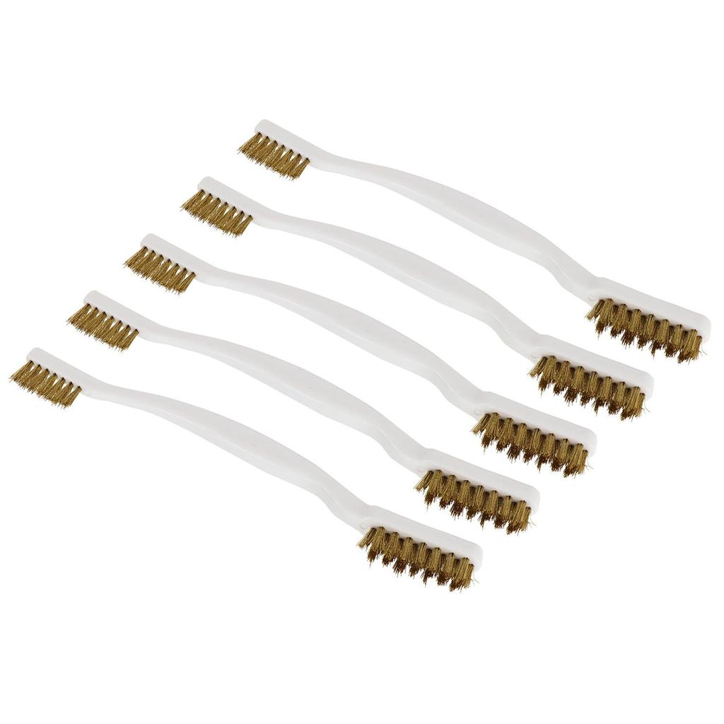SK11 Combination for polishing brass and Brush, Brass, 5-pack, No. 173, copper.